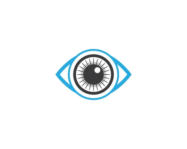Design Ilustração Ícone Vetor Símbolo Olho — Vetor de Stock