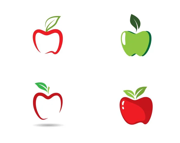 Apple Vektor Ikon Illustration Design — Stock vektor