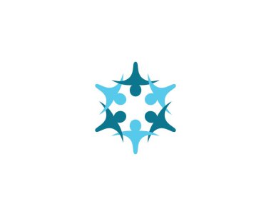 Topluluk vektörü illüstrasyon tasarımı