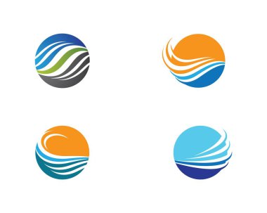 Yaz sembolü vektör illüstrasyonu