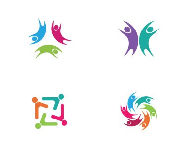 Topluluk vektörü illüstrasyon tasarımı