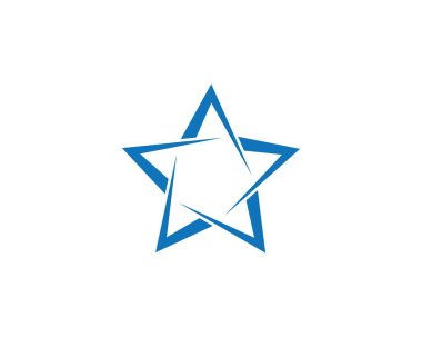 Yıldız vektör illüstrasyon tasarımı