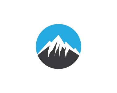 Dağ vektörü illüstrasyon tasarımı