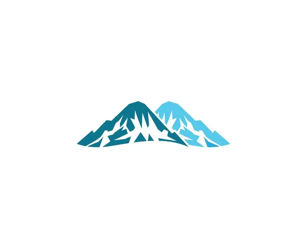 Mountain Vector Pictogram Illustratie Ontwerp — Stockvector