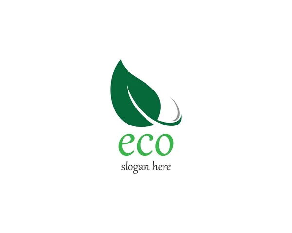 Ecology Vector Icon Illustration Design — Stock Vector