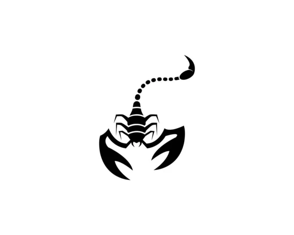 Scorpion Symbool Vector Pictogram Illustratie Ontwerp — Stockvector