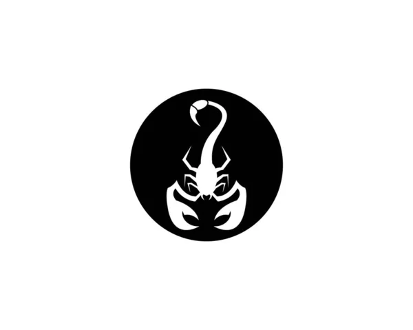 Scorpion Symbole Vectoriel Icône Illustration Design — Image vectorielle