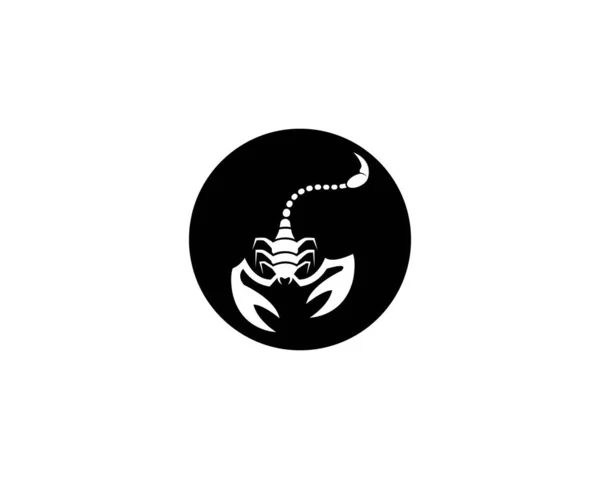 Дизайн Векторной Иконки Скорпиона — стоковый вектор