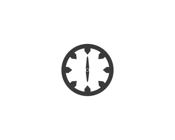 Конструкция Иконок Вектора Часов — стоковый вектор