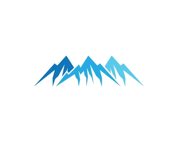 Mountain Vector Pictogram Illustratie Ontwerp — Stockvector