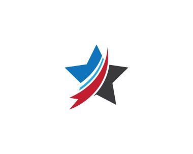 Yıldız vektör illüstrasyon tasarımı