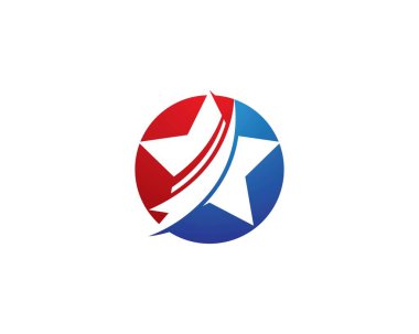 Yıldız vektör illüstrasyon tasarımı