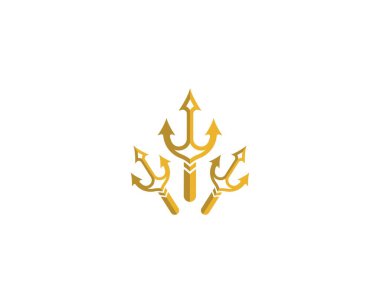 Trident vektör resimleme tasarımı