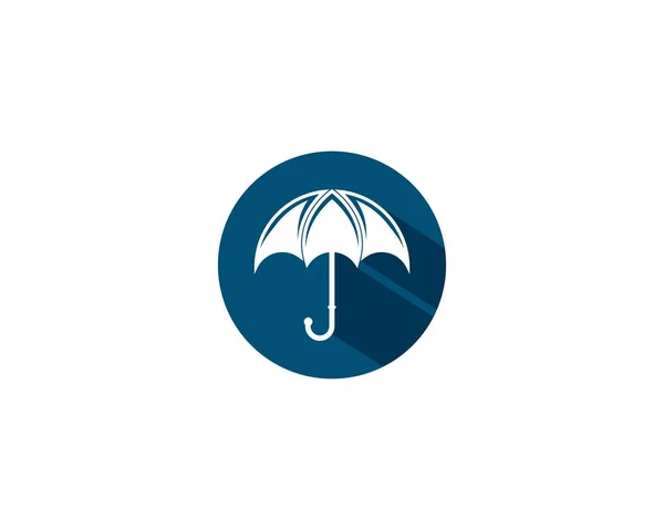 Umbrella Symbol Vector Icon Illustration — Stock Vector