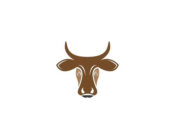 Cow Vector Icon Illustration Design — Stock Vector