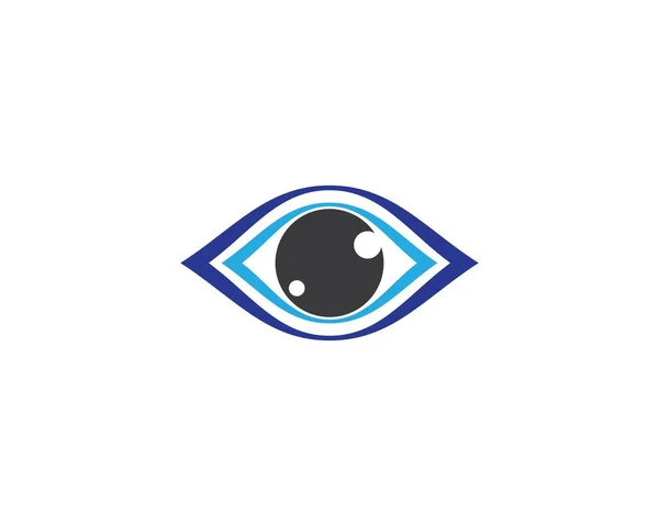 Конструкция Векторной Иконки Глаза — стоковый вектор