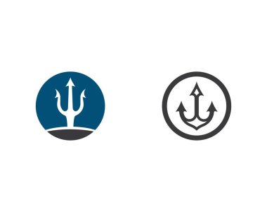 Trident vektör resimleme tasarımı