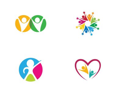 Topluluk vektörü illüstrasyon tasarımı