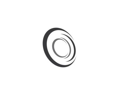 Çember sembolü vektör illüstrasyonu