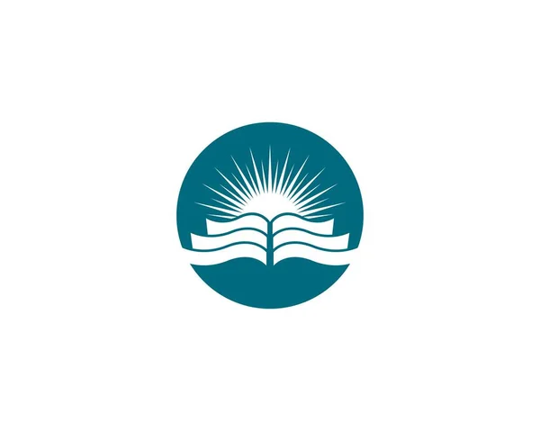 Ikona Symbolu Wektora Książki Projekt Ilustracji — Wektor stockowy
