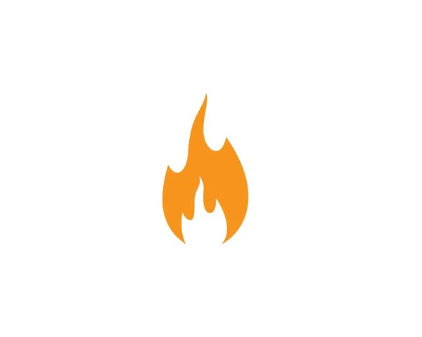 Ilustración Símbolo Fuego Vector — Vector de stock