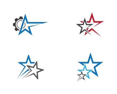 Yıldız vektör illüstrasyon tasarımı