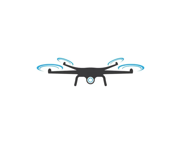 Symbole Drone Icône Vectorielle Illustration Design — Image vectorielle