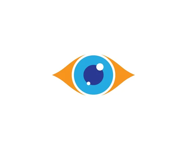 Design Ilustração Ícone Vetor Símbolo Olho — Vetor de Stock