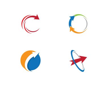 Ok sembolü vektör illüstrasyonu