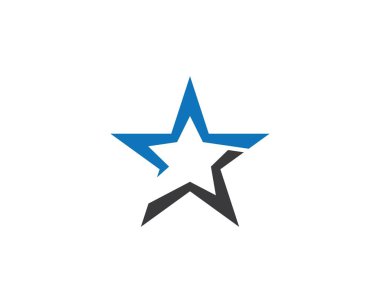 Yıldız vektör illüstrasyon tasarımı