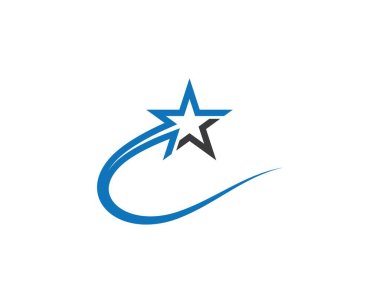 Yıldız vektör illüstrasyon tasarımı