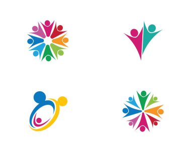 Topluluk vektörü illüstrasyon tasarımı