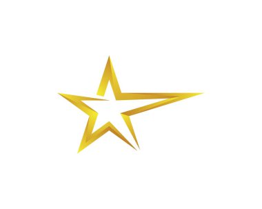 Yıldız vektör illüstrasyon tasarımı