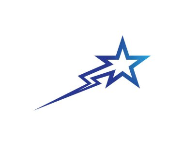 Yıldız vektör illüstrasyon tasarımı