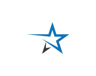 Yıldız vektör illüstrasyon tasarımı