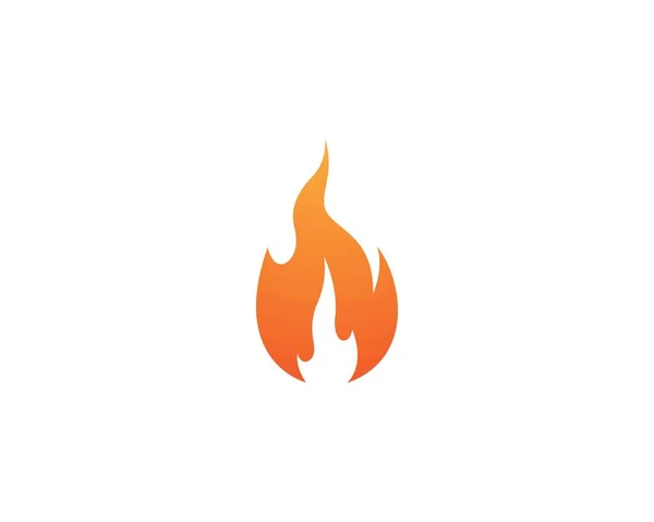 Ilustración Símbolo Fuego Vector — Vector de stock