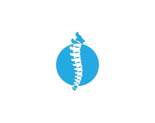 Ikona Wektora Kręgosłupa Symbol Ilustracji Projekt — Wektor stockowy