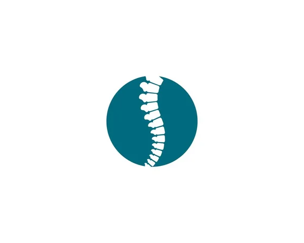 Ikona Wektora Kręgosłupa Symbol Ilustracji Projekt — Wektor stockowy