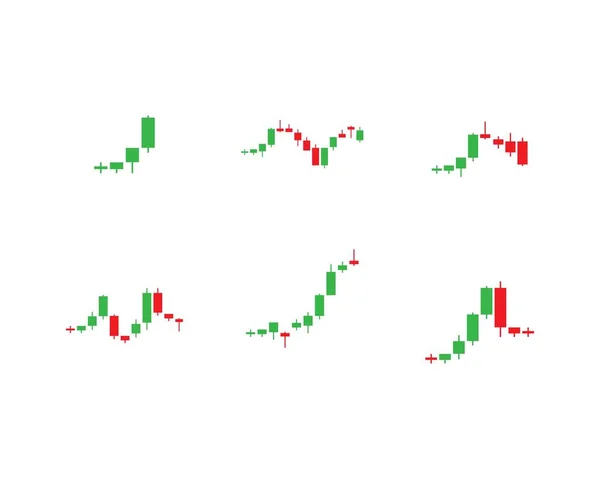 Ilustración Del Vector Del Mercado Forex — Vector de stock