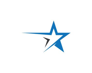 Yıldız vektör illüstrasyon tasarımı