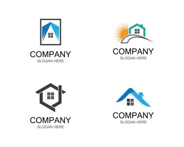 Özellik Logo Şablonu vektör resimleme tasarımı
