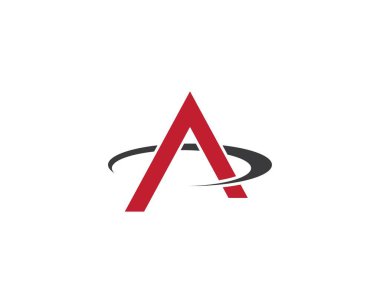 Bir harf logo vektör illüstrasyon tasarımı