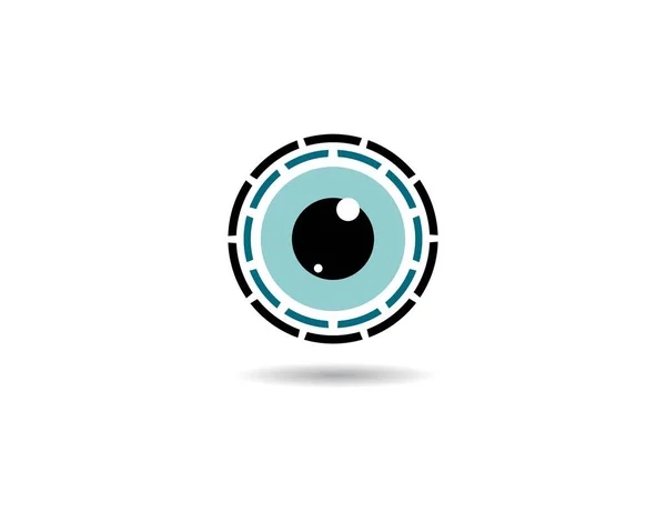 Auge Symbol Vektor Symbol Illustration Design — Stockvektor