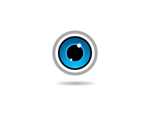 Брендинг Ідентичність Корпоративний Догляд Очима Векторний Дизайн Логотипу — стоковий вектор