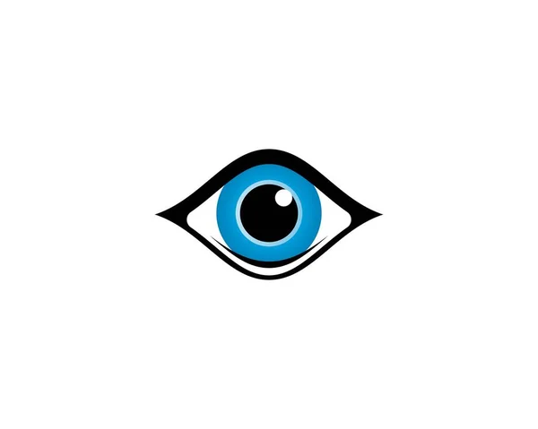 Εταιρική Ταυτότητα Eye Care Vector Σχεδιασμός Λογότυπου — Διανυσματικό Αρχείο