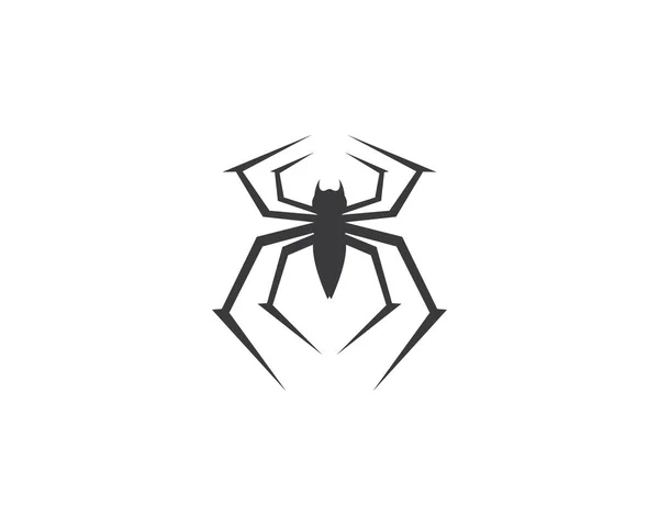 Σχεδιασμός Εικονογράφησης Διανύσματος Συμβόλου Αράχνης — Διανυσματικό Αρχείο