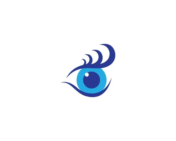 Markenidentität Corporate Eye Care Vektor Logo Design — Stockvektor