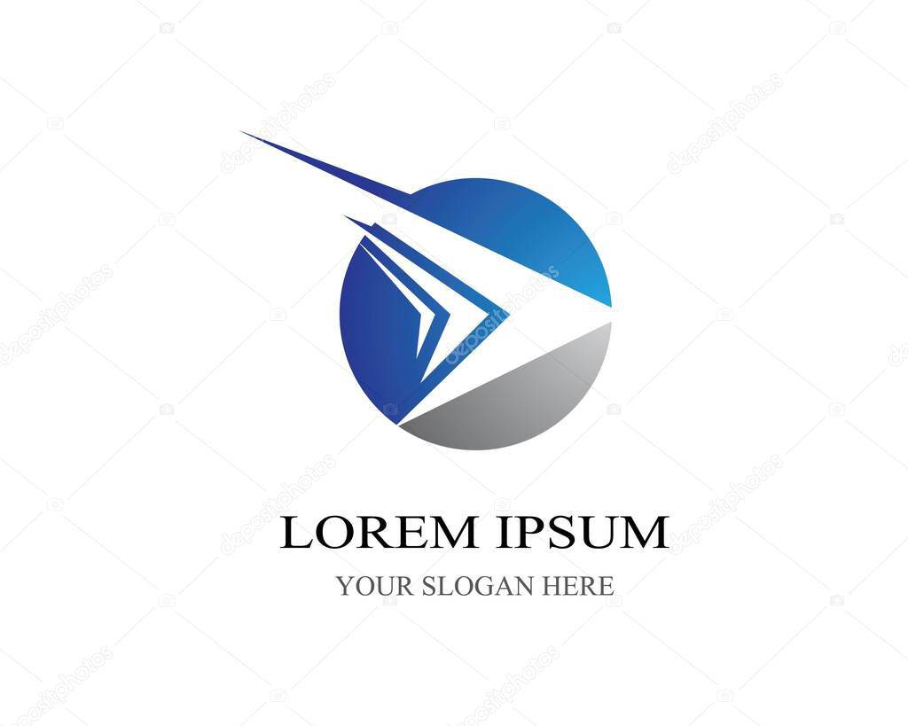 Arrow symbol vector icon illustration