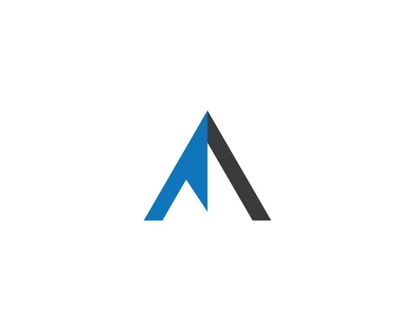 Een Letter Logo Vector Pictogram Illustratie Ontwerp — Stockvector