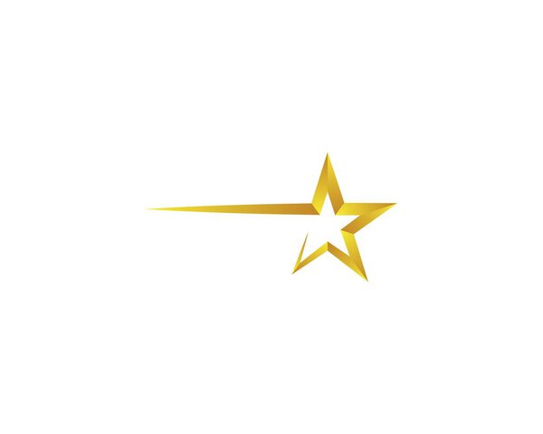 Дизайн векторных иконок шаблона Star Logo